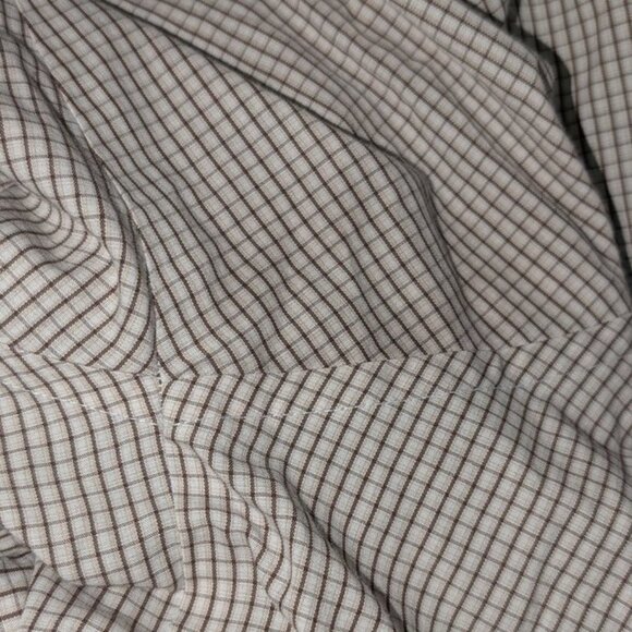 *3 FOR $9* Van Heusen Broadcloth Long Sleeve Button Dress Shirt Wrinkle Free L - Picture 3 of 4
